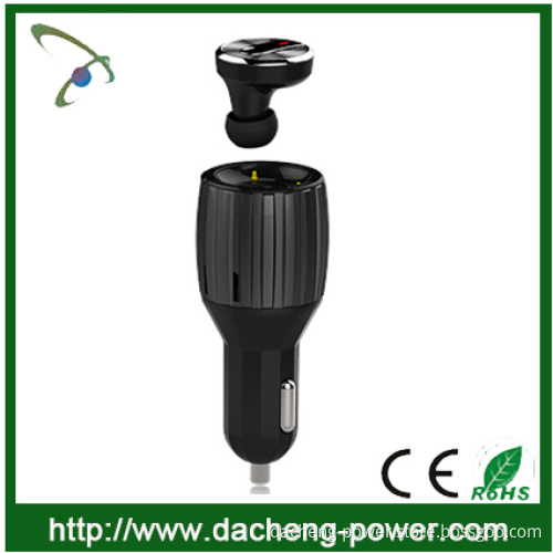 2015 new product Fragance Bluetooth 4.0 Ear Usb car charger 5V 2.4A quick charge